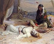 Eanger Irving Couse The Captive oil painting artist